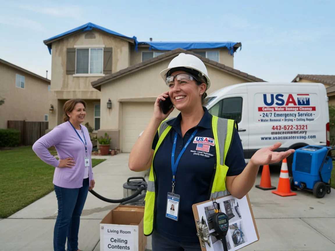Ceiling Water Damage Restoration Holcomb, IL FAQs